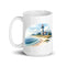 Lighthouse Beach Themed Ocean Lover Ceramic 15oz Coffee Mug Nautical (L1)