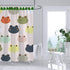 CHICTIE Frog Shower Curtain Hooks, Set of 12 Green Decorative Stainless Steel Rustproof Rings
