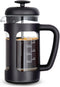 Easyworkz French Press - 12 oz Coffee Tea Maker with Borosilicate Glass and Soft Grip Handle