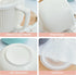 Ceramic Soup Bowl with Handle and Vented Lid, 32oz Large Deep Soup Mug for Ramen and Instant Noodle, Microwave Safe,
