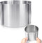 Hushee Cake Mold 6 to 12'' Adjustable Cake Ring, Round Stainless Steel Baking Supplies, 5.91 Inch