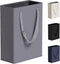 Slim Laundry Hamper with Adjustable Long Handles, 45L Small Mesh Top Laundry Basket for Bedroom, Closet, Bathroom - Grey