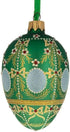 1908 Alexander Palace Royal Egg Glass Ornament, 4 Inches