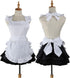 Love Potato Cute White Retro Kitchen Restaurant Aprons for Women Girls - Waitress Apron Gift