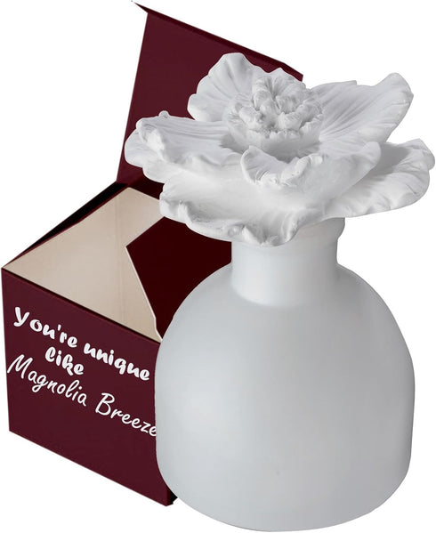 Essential Oil and Diffuser Gift Set, Magnolia Breeze, 1.7 fl.oz, 60-days Natural Air Freshener