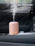 Mini Humidifier Cool Colorful USB Personal Desktop for Car, Office, Bedroom, Auto Shut-Off, 2 Mist Modes, Quiet (Pink)