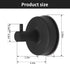 SVG HOME Wall Hooks - 2 Pcs Suction Cup Hooks - Removable Stainless Steel 304 for Most Household Walls - Shower Hooks,