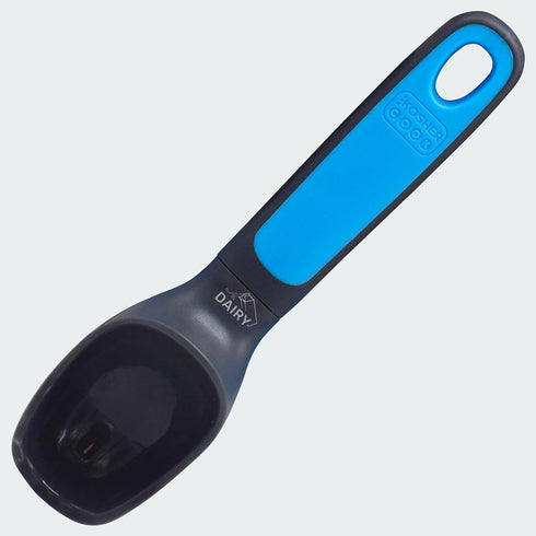 Dairy Blue Ice Cream Scooper - Non Stick Silicone for Serving Hot and Cold Foods, Kitchen Accessories