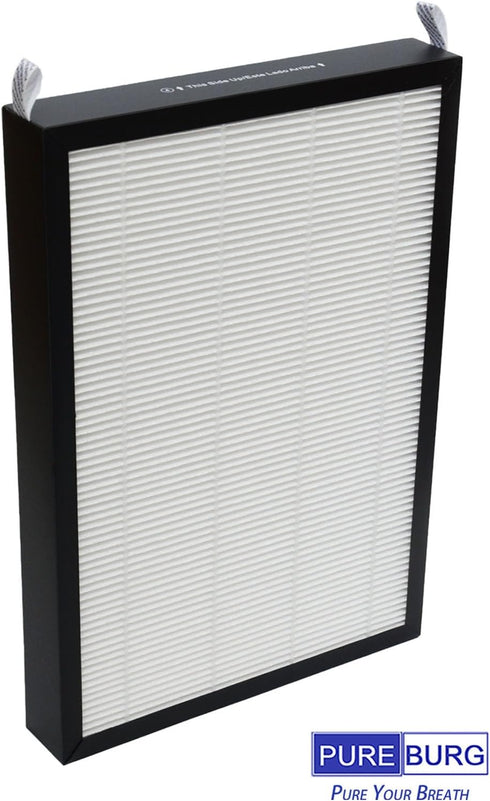 PUREBURG Replacement Filter for Nuwave OxyPure 47001 47002 47003 & 47004 Air Purifiers, 2-Pack H13 True HEPA