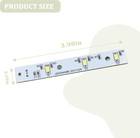 WR55X26671 For GE Refrigerators LED Light Board(5Pack)