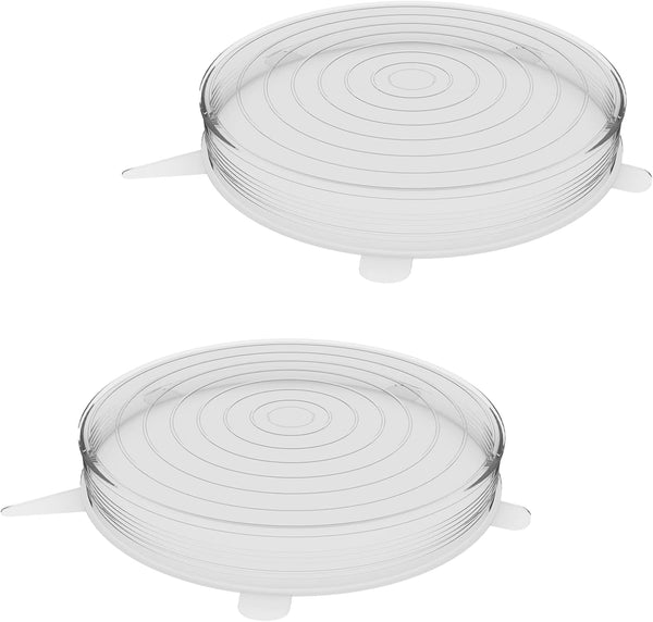 unwasted Reusable Silicone Lids (XX-Large), Silicone Covers for Food Storage, Pack of 2