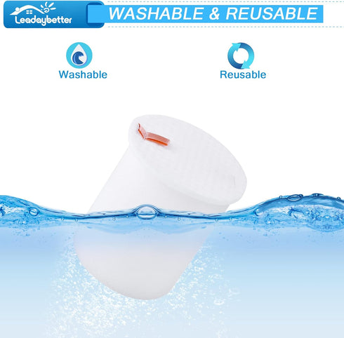 Leadaybetter Filter Replacement for Shark Rotator Pro Lift-Away NV500, NV501, NV502, NV505, NV552, UV560, ZU780, ZU782,