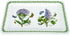 Portmeirion Botanic Garden Rectangular Tray, 14.5"x7", Assorted Floral Motifs, Fine Porcelain, Stylish Serveware