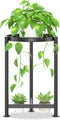 iDavosic.ly 1 Tier Corner Plant Stand Indoor, 16 Inch Tall Vertical Metal