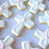 Cross Cookie Cutter Shapes Set, Azflyife 5 Piece Stainless Steel Metal Biscuit Mold for Easter Halloween Christmas