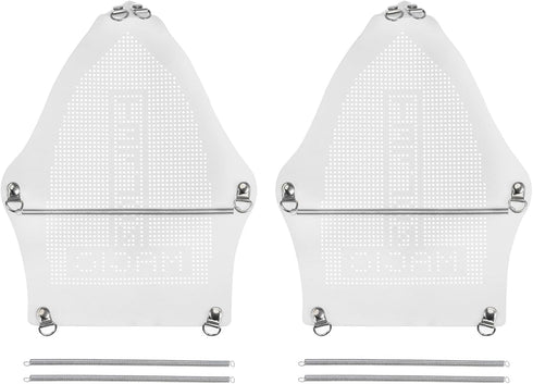 2pcs Iron Cover Non Stick Iron Shoe, PTFE Electric Iron Accessory, Sole Plate Protector Fits Smaller Than 220mm x 180mm