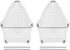 2pcs Iron Cover Non Stick Iron Shoe, PTFE Electric Iron Accessory, Sole Plate Protector Fits Smaller Than 220mm x 180mm