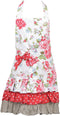 Surblue Kitchen Aprons for Women,Heavy Duty Aprons for Cooking, Baking, BBQ and