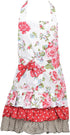 Surblue Kitchen Aprons for Women,Heavy Duty Aprons for Cooking, Baking, BBQ and