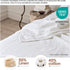 55% 45% 1-Piece BISELINA Linen Sheet French Flax Flat Sheet Only Euro Linen Cotton Basic Style Solid Color Soft