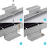 2 Sets 2 Count Renogy Solar Panel Mounting Z Brackets Lightweight Aluminum Corrosion-Free Construction for RVs