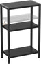 Heybly Small Narrow Side Table for Small Space, Thin Bedside Table, Skinny