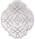 Small Metal Keepsake Rosary Box, 1 3/4 Inch, White