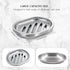 Chandler Stainless Steel Soap Dish for Shower & Bathroom Sink Heavy Duty Metal Soap Holder, Hanging Soap Holder