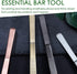 Tongs Tweezers - 12 Inch Long Food Tongs, Straight Serrated Forceps Cocktail Tweezers Bar Tool in Gold