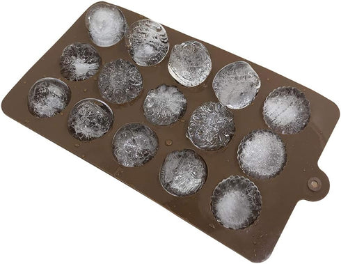 DanziX 4 Pack Flower Shape Silicone Molds, Chocolate Candy Mold for Wedding, Festival, Parties, DIY Enthusiasts - 15