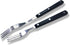 WALLFARM 10" 3-Tine Granny Fork - Pro-Grade Stainless Steel, Heat-Resistant BBQ Meat Fork for Cooking and Serving