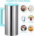 Cabilock Stainless Steel Iced Tea Pitcher, Beverage Carafe with Lid for Hot Cold Water, Fridge Use
