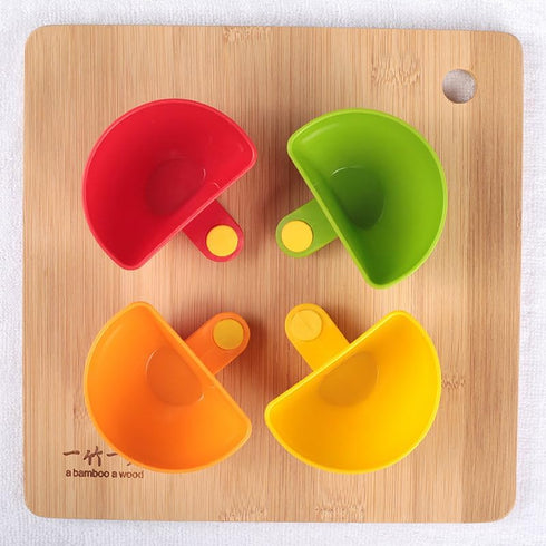8 pcs Multifunctional Creative Seasoning Dish Set, Perfect Kitchen Stuff & Accessories!