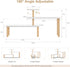 ,3 ,Countertop Small Plant Stand Shelf Tiers Wood Long Desktop Flower Pot Holder Racks for Window Sill,Table Organizer