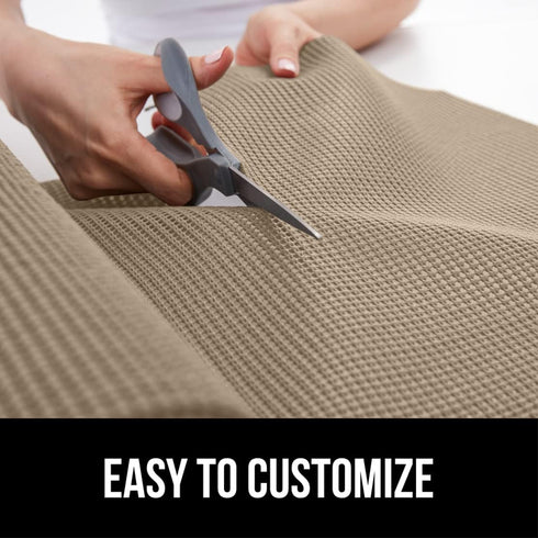 Gorilla Grip Drawer Shelf Liner, Non-Adhesive Thick Strong Grip, Protects Kitchen Cabinets and Cupboards, 12" x 20',