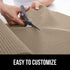 Gorilla Grip Drawer Shelf Liner, Non-Adhesive Thick Strong Grip, Protects Kitchen Cabinets and Cupboards, 12" x 20',