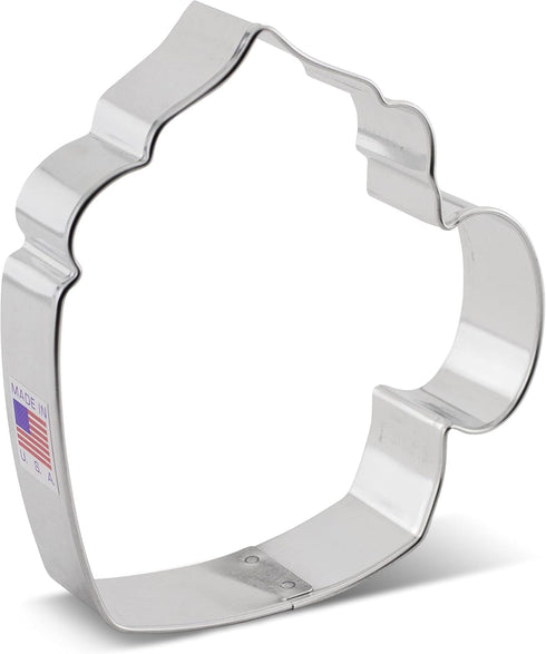 Ann Clark Cookie Cutters Coffee Mug Cookie Cutter, 4" Made in USA