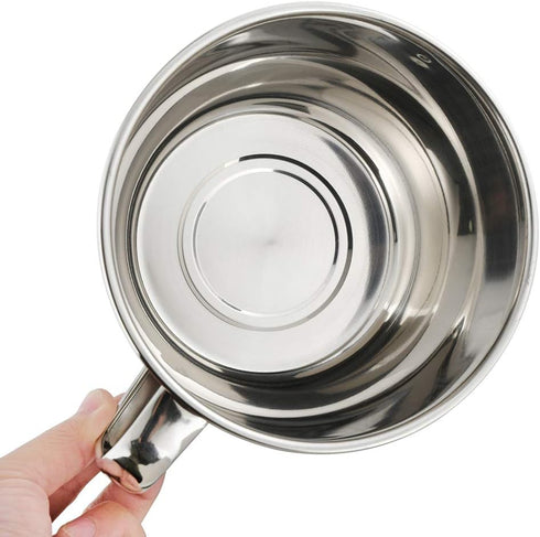 18/8 Stainless Steel Leak Proof Food Storage Container with Handle and Lid, Snack Bowl, Bento Lunch Box, Soup Bowl