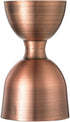 Barfly M37006ACP Heavy-Duty Bell Jigger, Straight Rim, 1 oz x 2 oz, Antique Copper