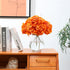 Tifuly 12 pcs Artificial Hydrangea Flowers - Realistic Silk Faux Hydrangea with Stems for Home Party Wedding Decor
