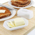 Chantal Mini Butter Dish in Elegant White