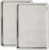 Commercial Quality Baking Sheet Pan Set, Natural Aluminum Cookie Sheet, Nonstick Baker's Half Sheet Pan, 2 Pack 18X13