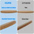 8 Pcs Thicker Cork Drink Coasters with Holder, Absorbent for Coffee Table, Wooden Coaster Set