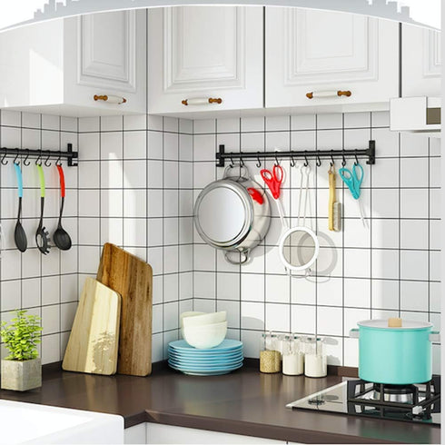 GAViA S Hooks - Matte Black S Shaped Hooks Heavy Duty for Hanging Pots and Pans, Plants, Coffee Cups, Coats, Bags,