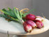 NIKA SEEDS 300 Seeds Vegetable Welsh Onion Red - Seeds