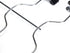 2 Quality Metal Pant Skirt Trouser Hangers, 4-Tier Heavy Duty Clips for Slacks, Trousers, Jeans