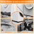 LUCKUP Heavy Duty Appliance Rollers, Extendable Mobile Fridge Base, Furniture Sliders for Refrigerators, 660 lbs Support