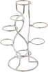 Bard's Silver Egg Stand/Holder for 7 Egg Display, 1.375" Diameter