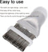 2 PCS Stainless Steel Fin Comb, Air Conditioner Fin Cleaner Repair Tool, Air Conditioning Brush