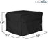 Crutello Large Toaster Oven Cover with Storage Pockets - Fits Machines Up to 17 x 15 x 14 Inches, Black Toaster Ovens